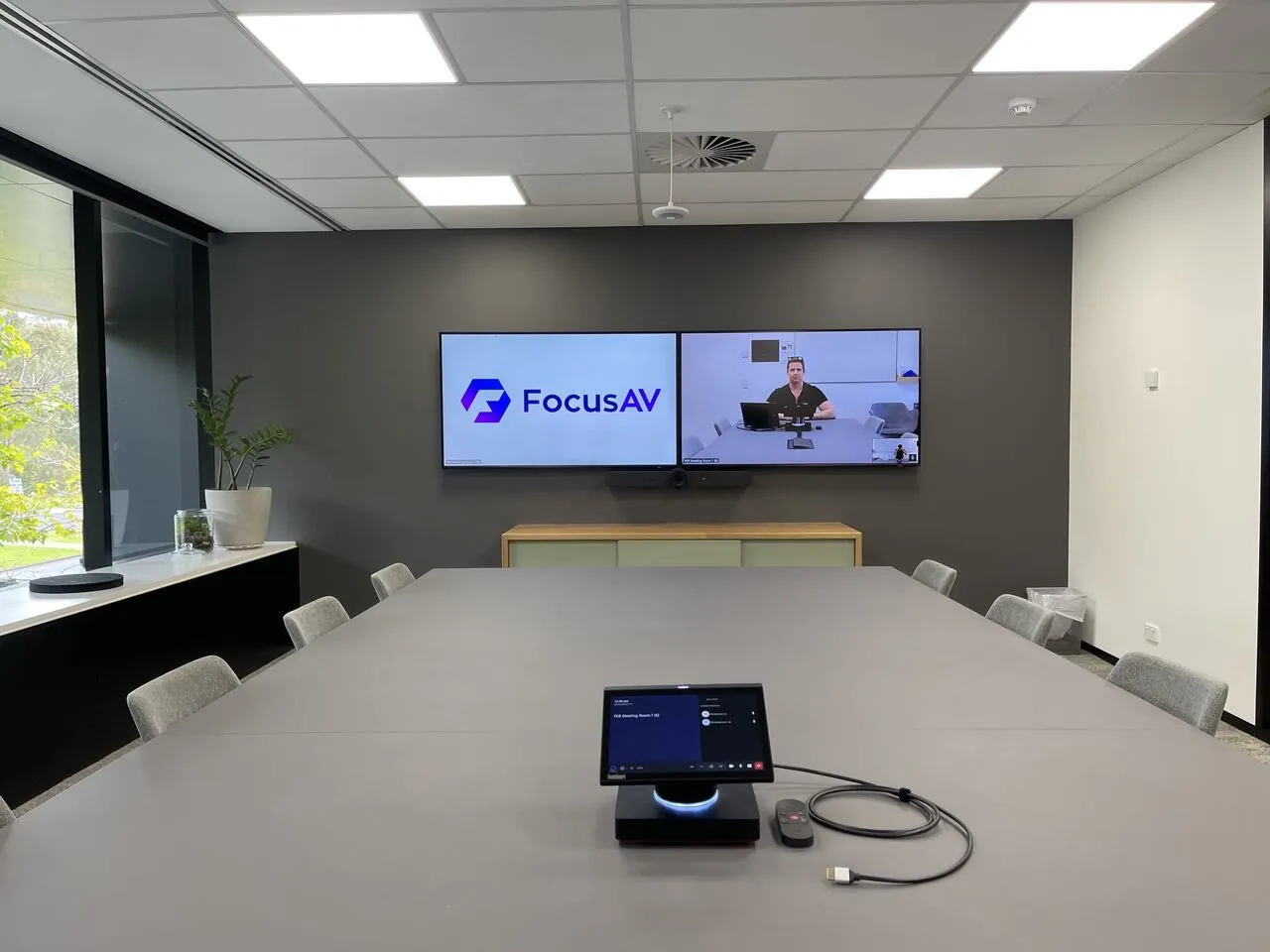 Background — New Boardroom AV for WGA