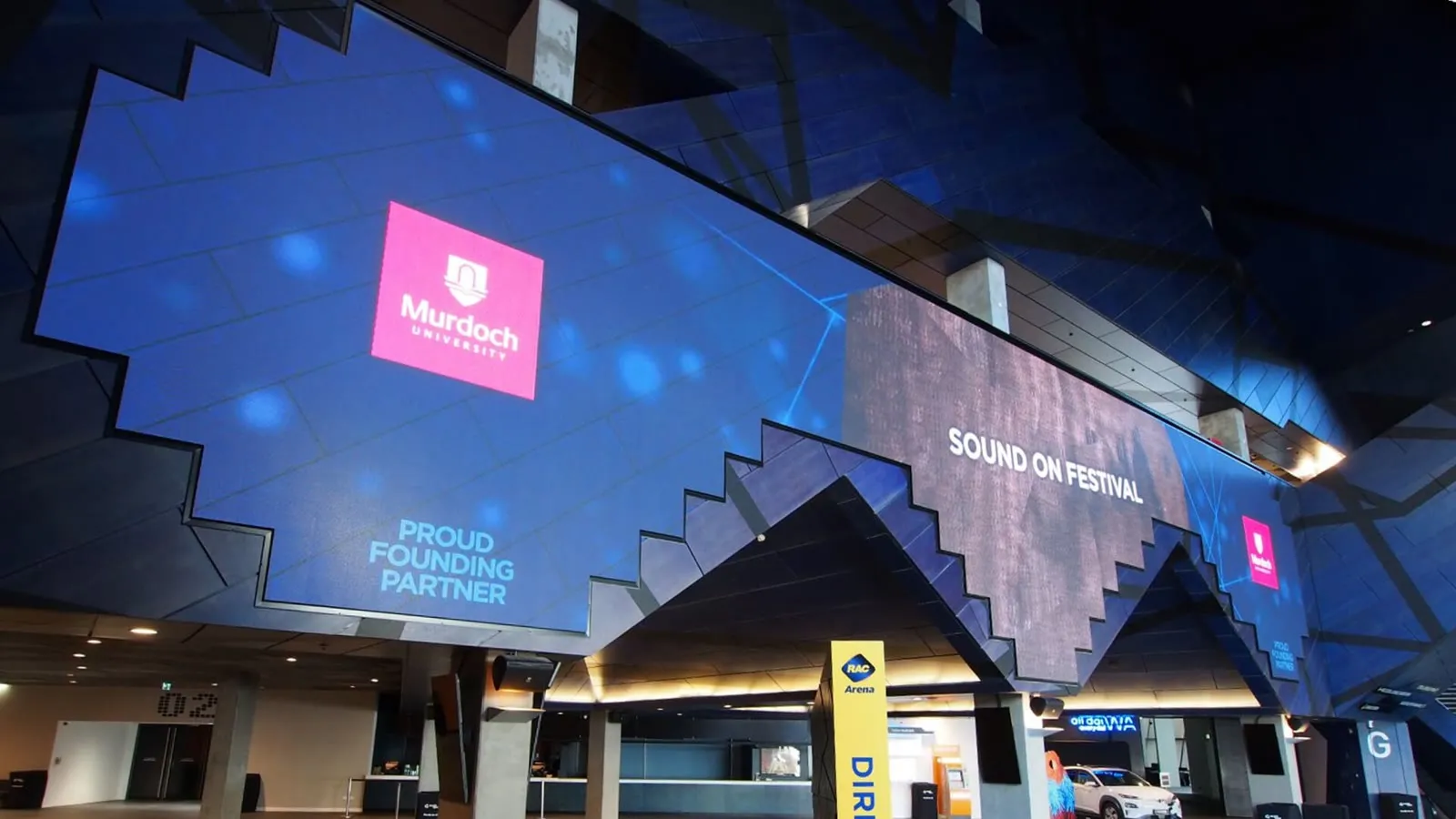 Background — LED Screen for RAC Arena