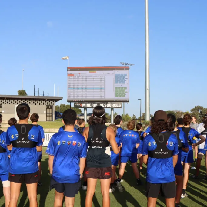 Background — Scoreboard for the West Coast Eagles