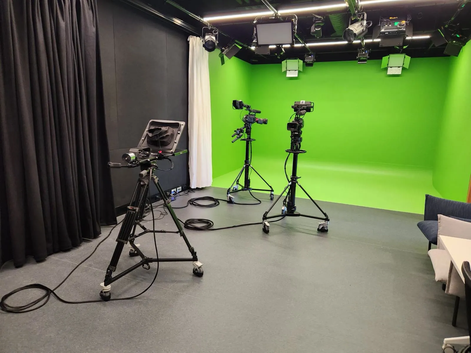 Background — FocusAV x Hale School: Media Studio Fitout