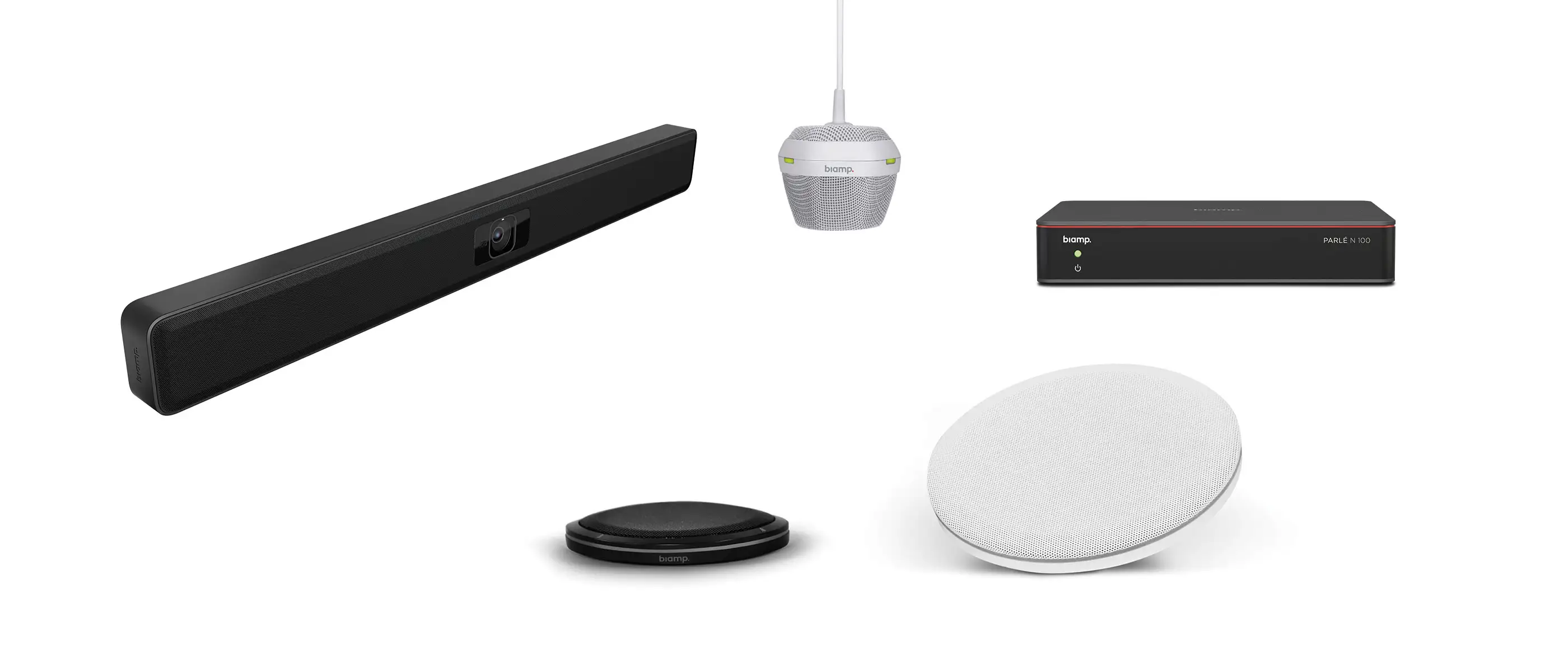 Biamp Parlé Microphones — supplied and installed in Perth by Focus AV