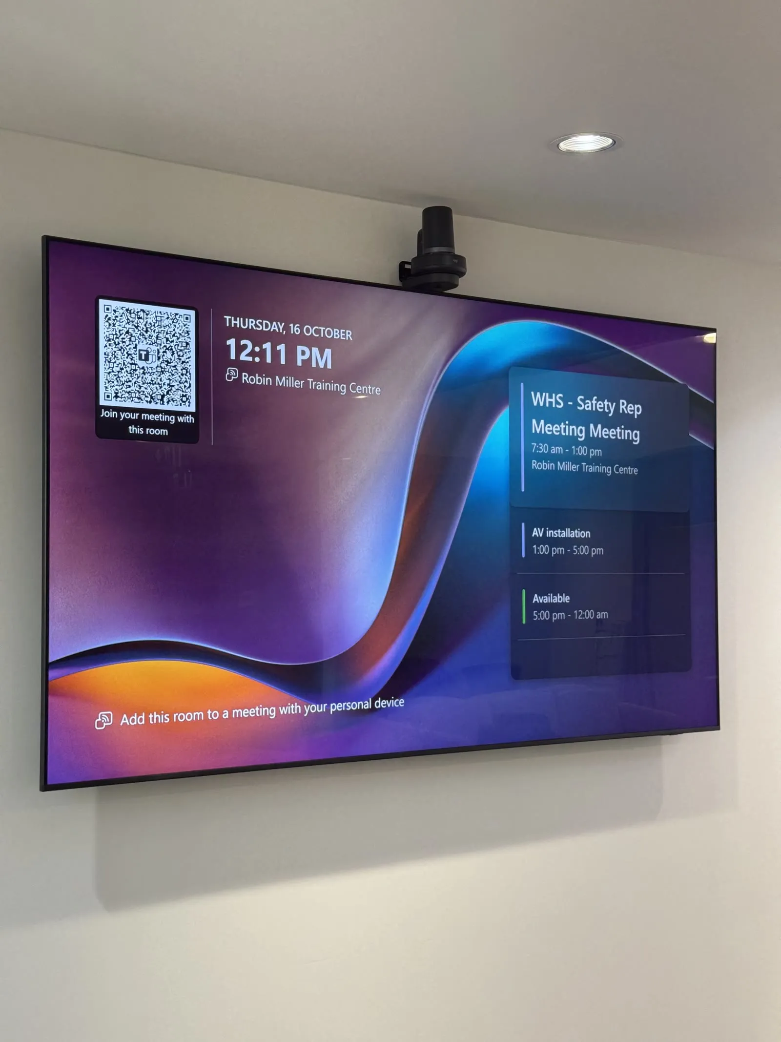 The challenge — A Fresh Upgrade for RAAFA WA’s Meeting Rooms