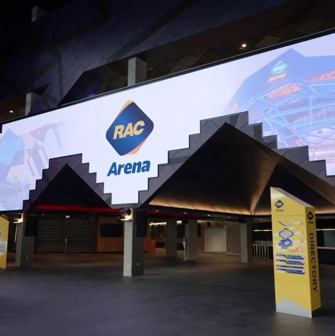 The challenge — LED Screen for RAC Arena
