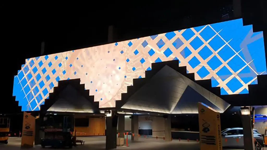 The outcome — LED Screen for RAC Arena