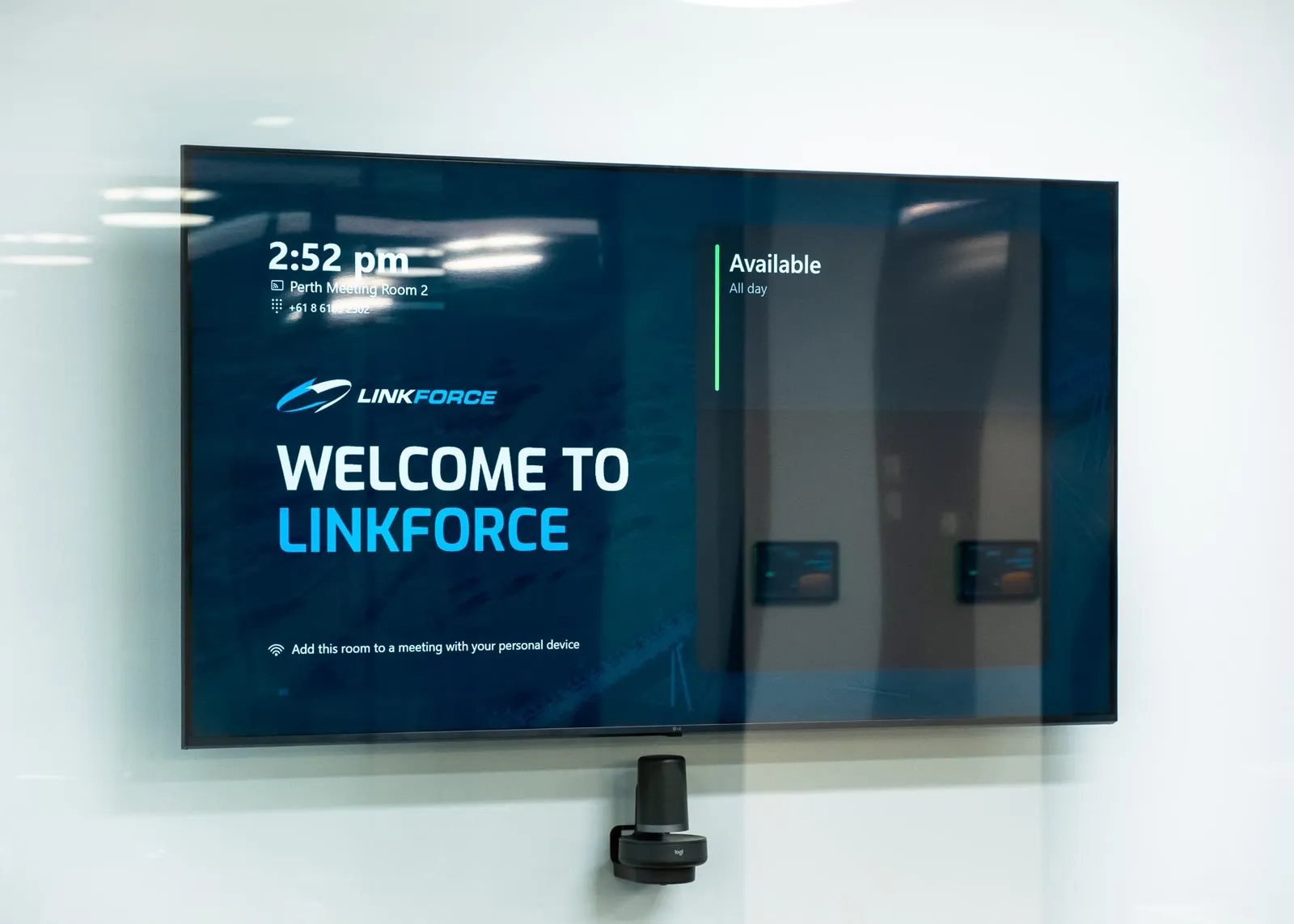 The outcome — Holistic AV Installation for Linkforce
