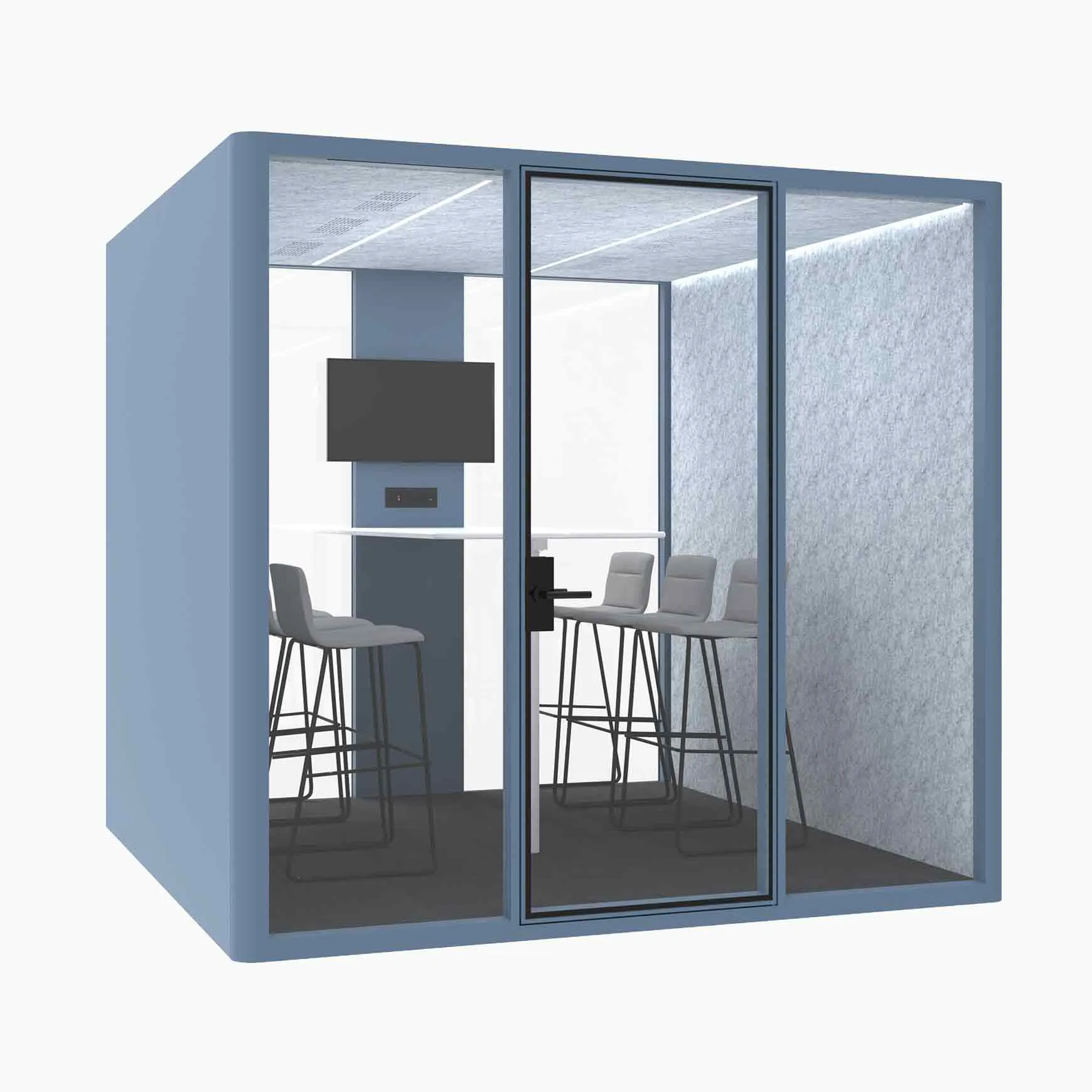 AV-integrated boardroom and control-room furniture by Focus AV