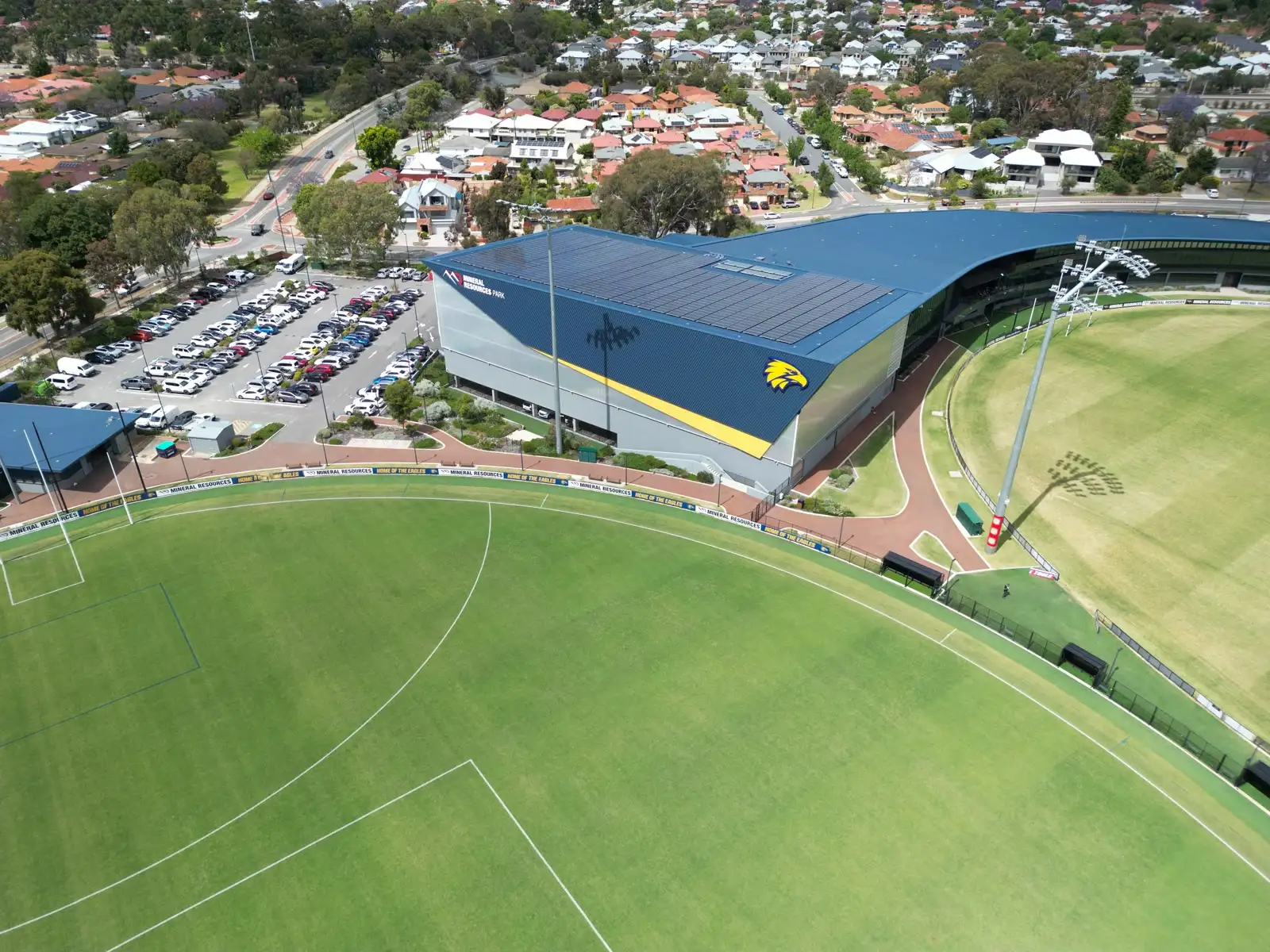Scoreboard for the West Coast Eagles — Focus AV installation
