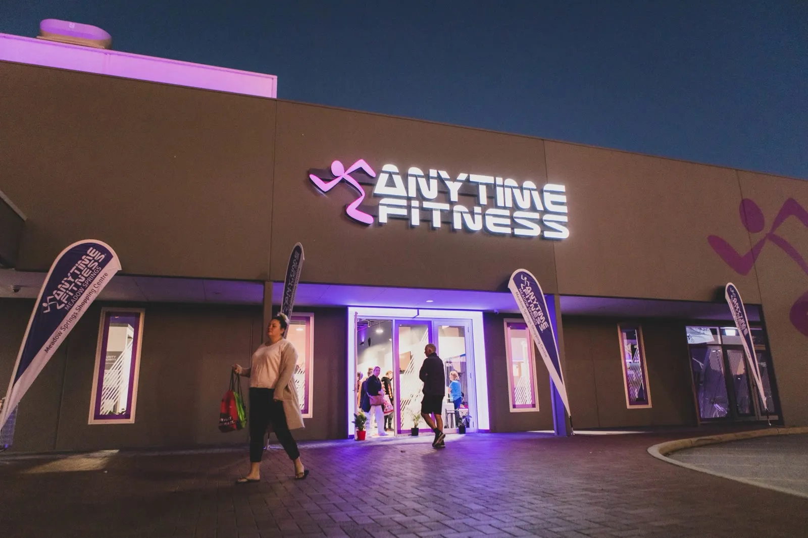 LED Screen & AV Integration for Anytime Fitness — Focus AV project