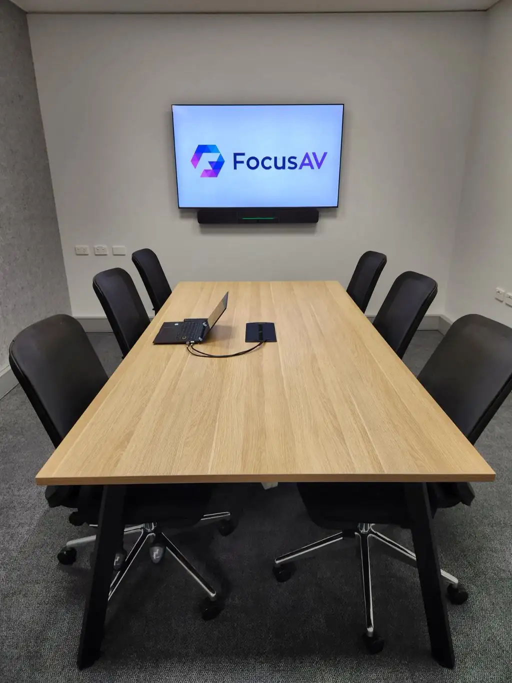 Revamped Meeting Room for ECU — Focus AV installation