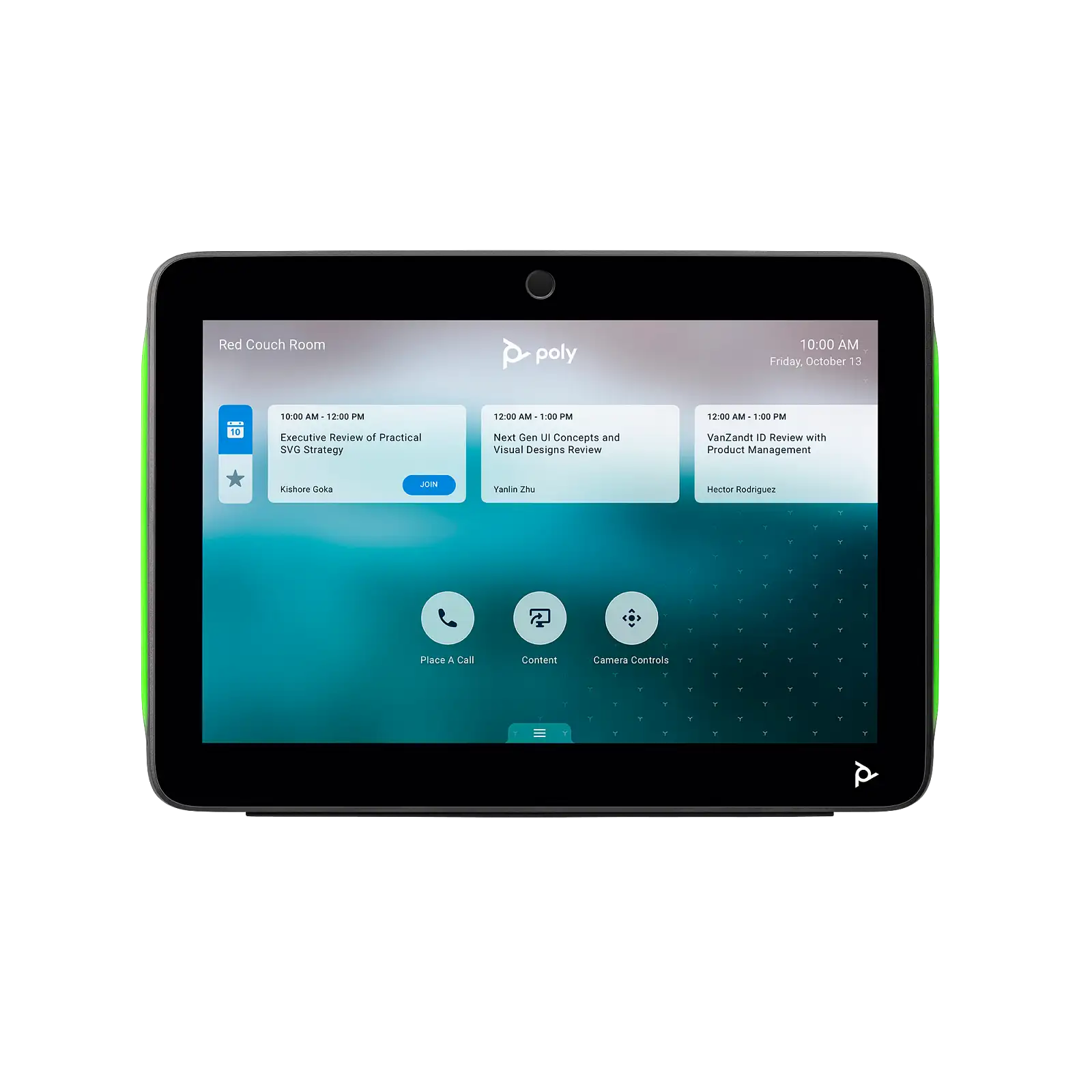 Poly TC10 Touch Controller — supplied and installed in Perth by Focus AV