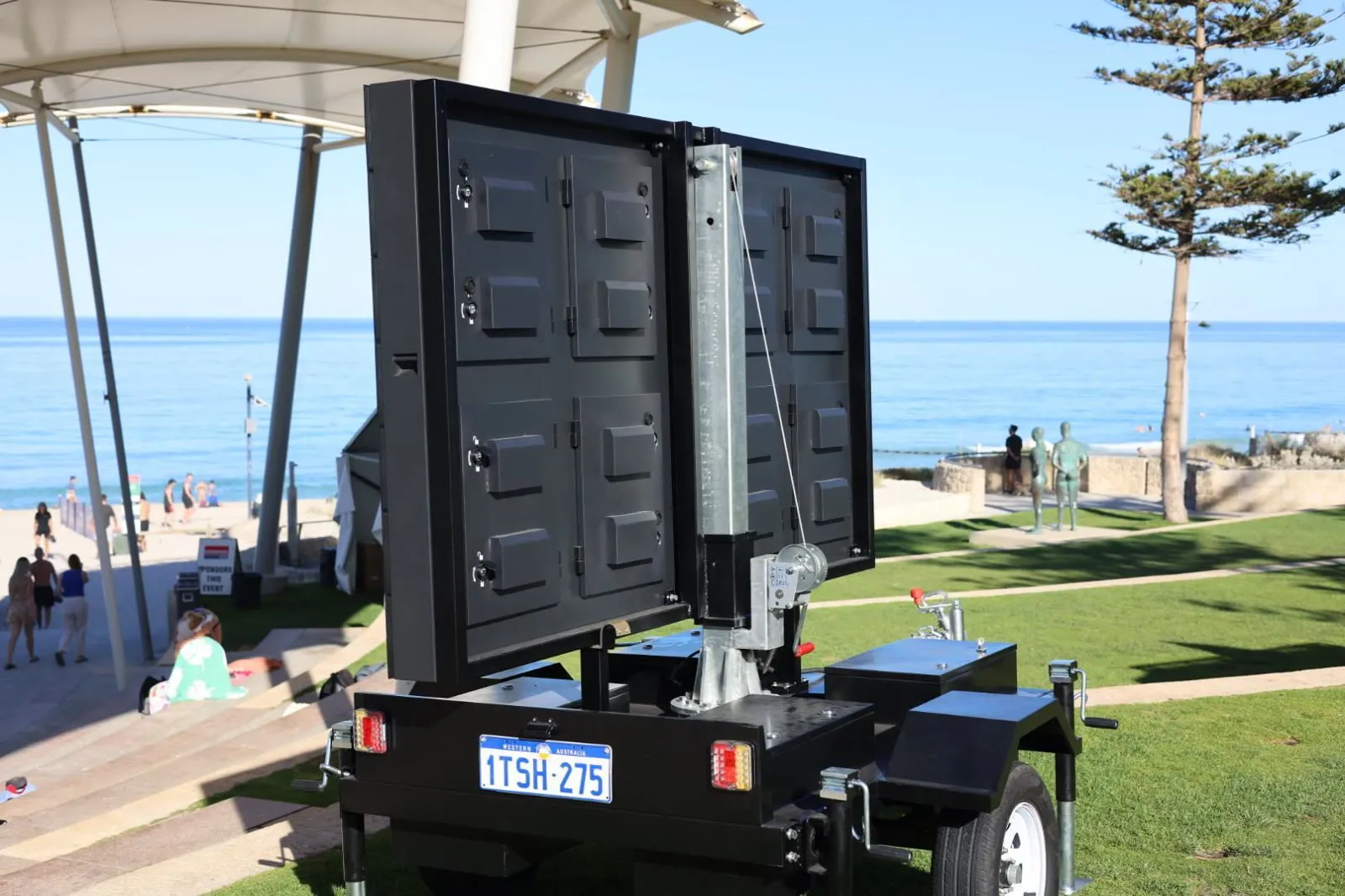 The challenge — High-Tech LED Scoreboard for Volleyball WA