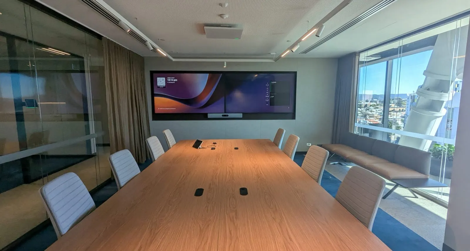 The solution — Newmont Australia – AV Fitout for Brisbane Office