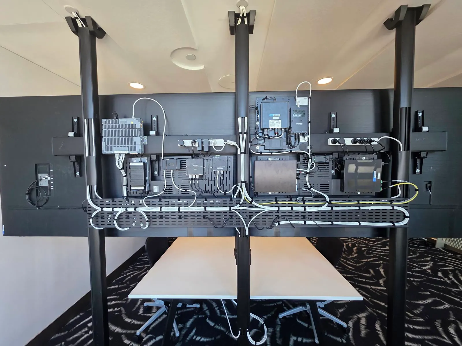 ECU Collaborative Spaces AV Upgrade — install photo 1