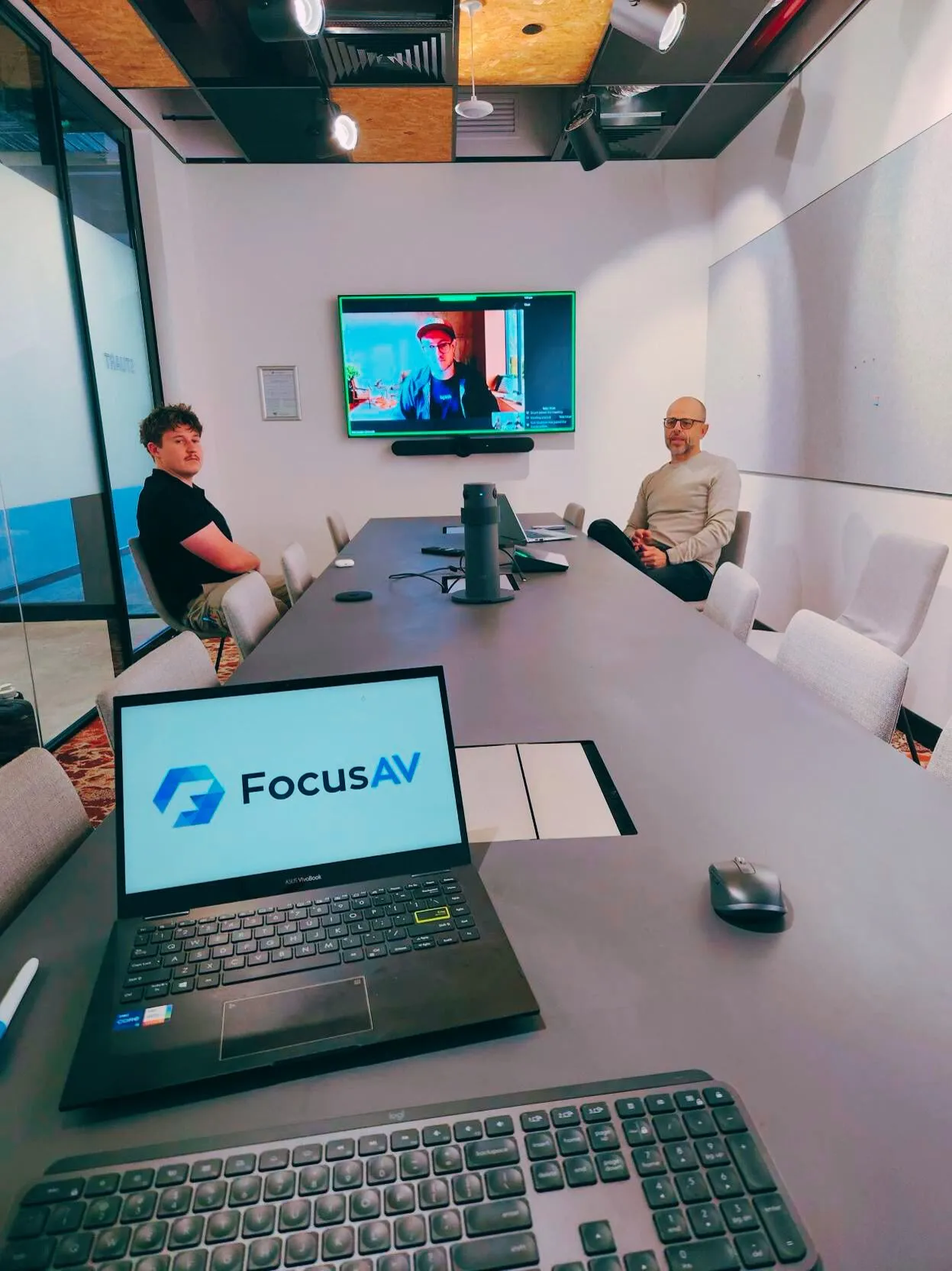 Upgraded Boardroom & Demo Space for Spacecubed — install photo 1
