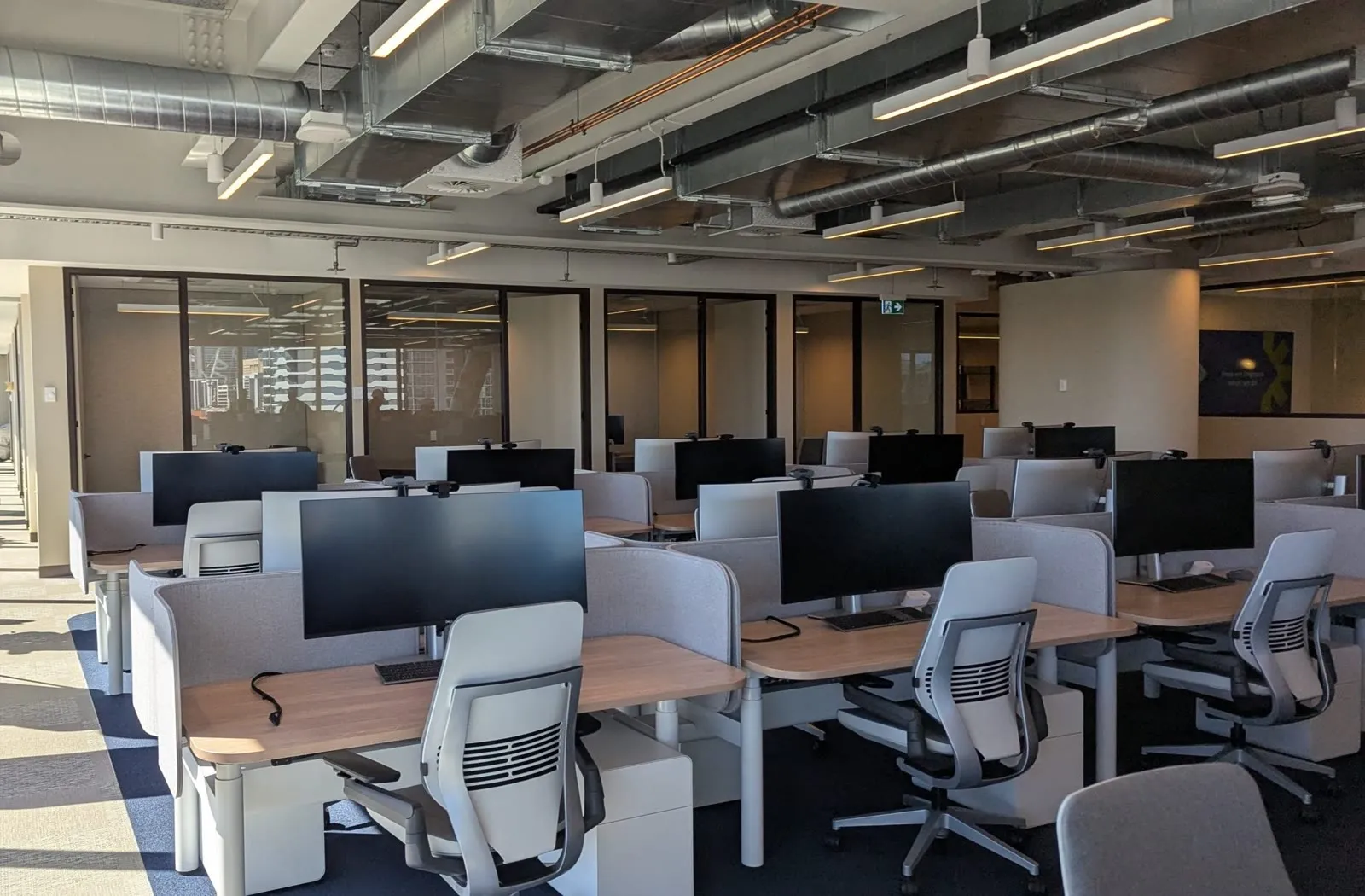 Newmont Australia – AV Fitout for Brisbane Office — install photo 4