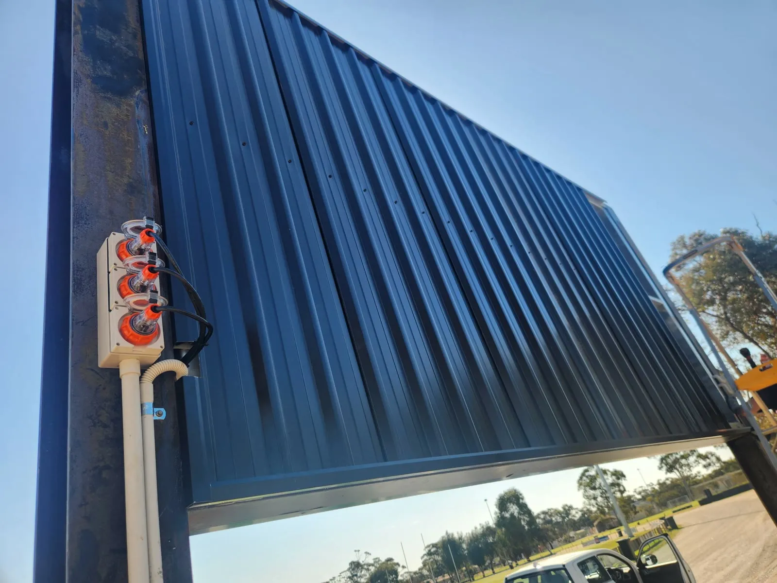 Shire of Moora – LED Scoreboard Upgrade — install photo 4