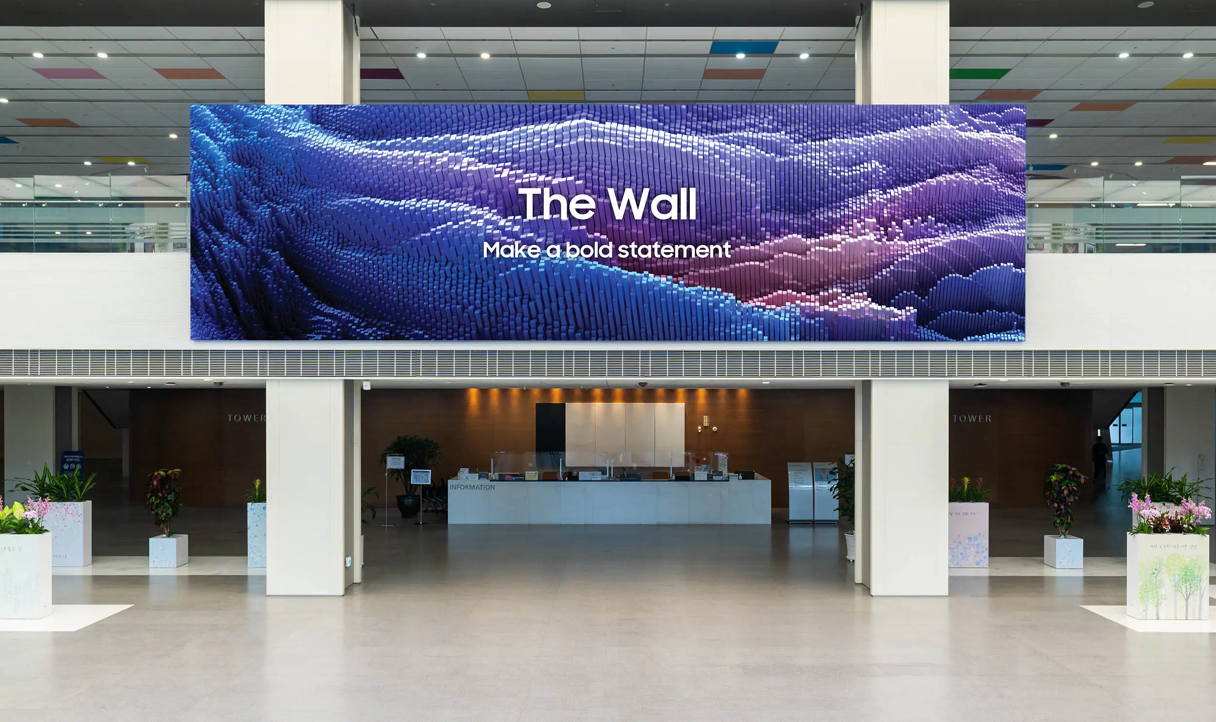 Samsung: The Wall — supplied and installed in Perth by Focus AV