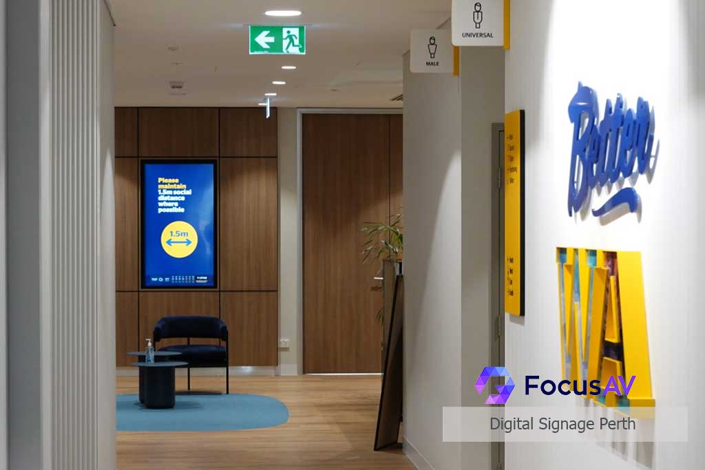 Digital signage solution in Perth